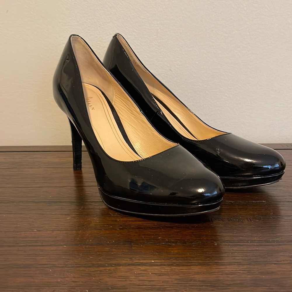 Cole Haan patent leather pumps